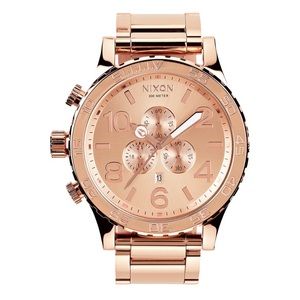 Nixon 51-30 Chronograph (Rose Gold)